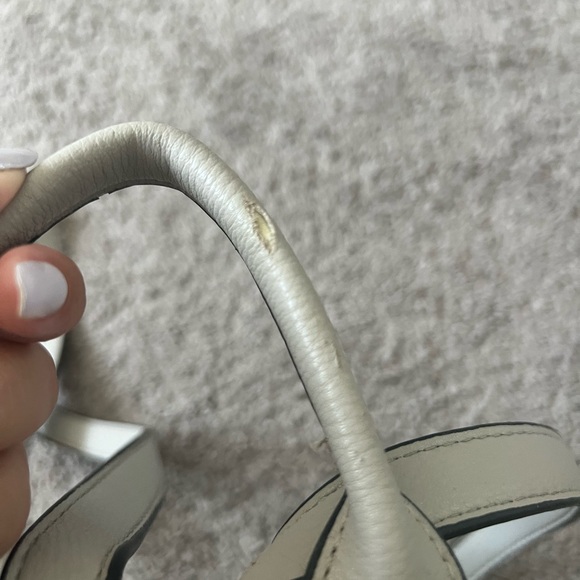 Gray Faux Leather Mini Backpack - Picture 9 of 9